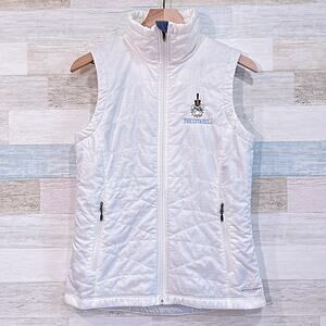 The Citadel Columbia Thermal Vest Jacket White Insulated College Womens Small
